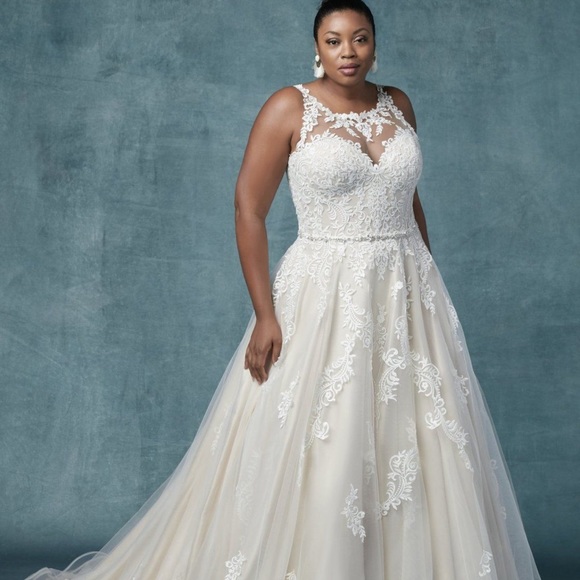 Maggie Sottero Shelissa Lynette Wedding Dress - Picture 1 of 8